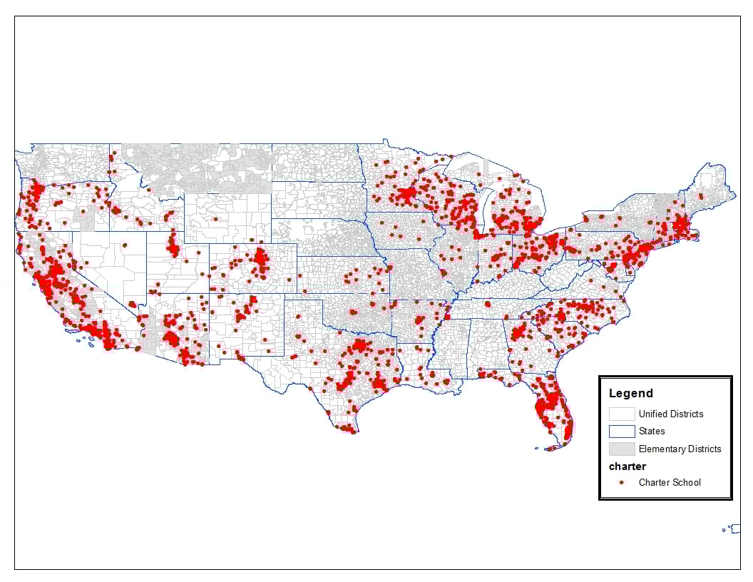 Exploring the consequences of charter school expansion in U.S. cities
