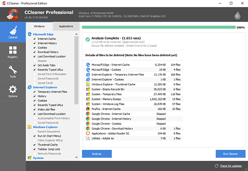 CCleaner (Professional Trial) v5.63.7540 cctrialsetup