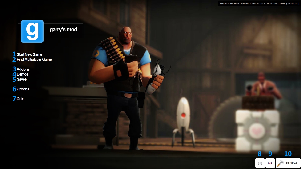 Main Menu Garry's Mod Wiki