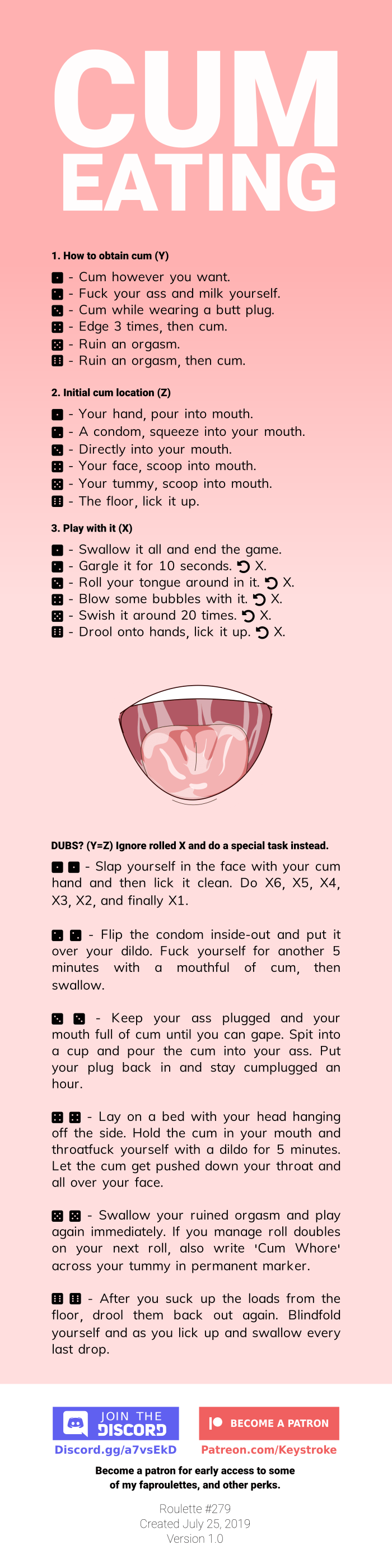 Cum eating - Fap Roulette