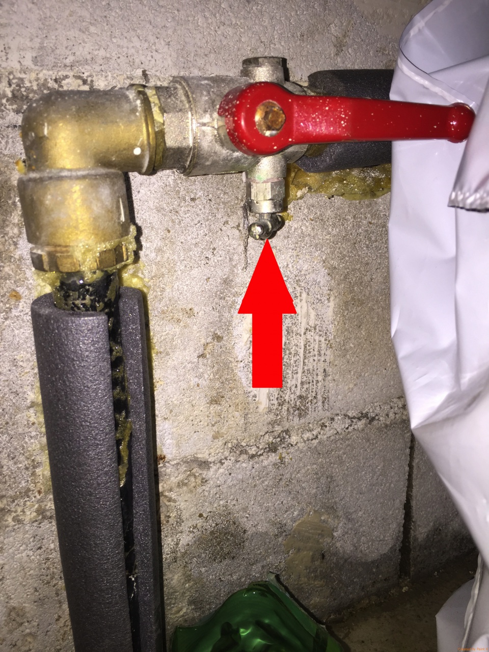 Fuite sur une vanne 6 messages