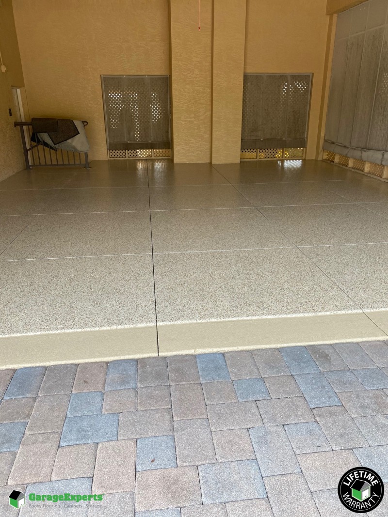 Residential Garage Epoxy Flooring in Sarasota, Fl Garage Experts of