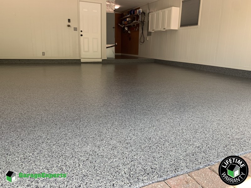 Residential Garage Epoxy Flooring in Jacksonville, Florida Garage