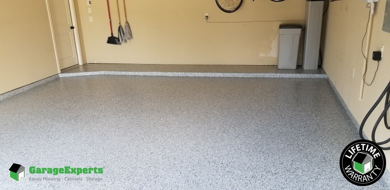 Residential Garage Epoxy Flooring in Katy, Texas Garage Experts of