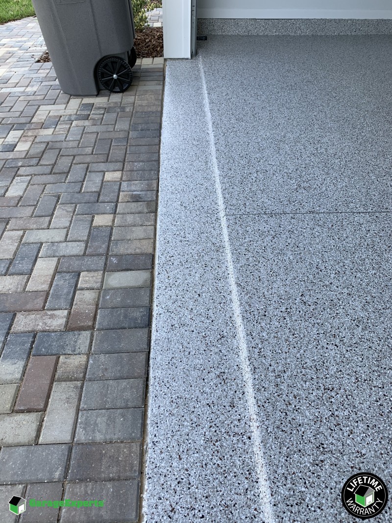 Residential Garage Epoxy Flooring in St Augustine, Florida Garage