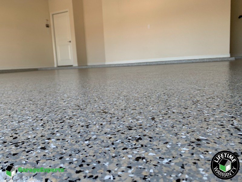 Residential Garage Epoxy Flooring in San Antonio, Texas Garage