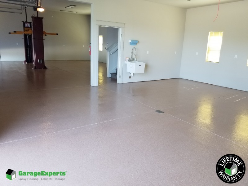 Residential Garage Epoxy Flooring in Bow, Wa Garage Experts of Peaks Row