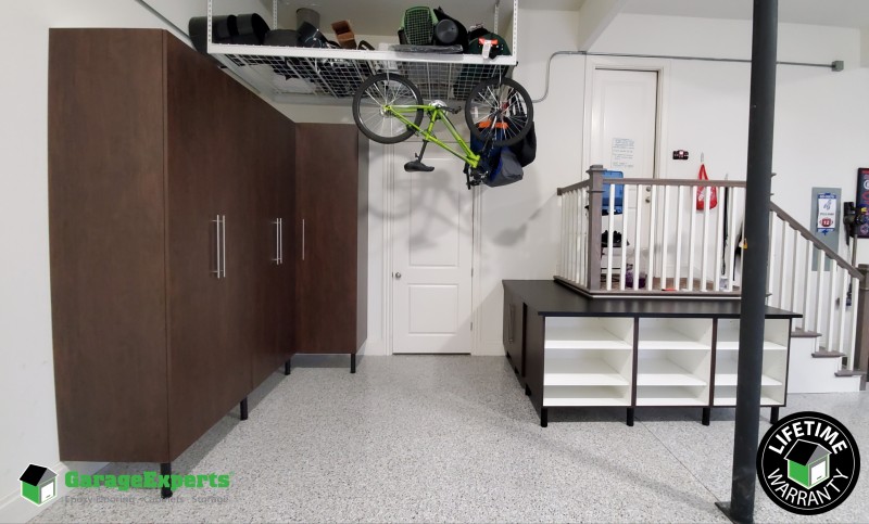 Residential Garage Storage Solution in Fayetteville, Arkansas