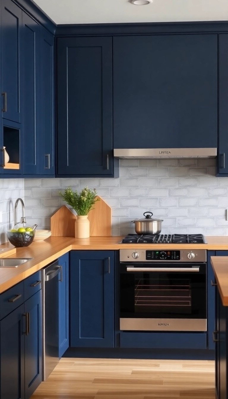 21 Stunning Navy Blue Kitchen Ideas That Will Make You Want to
