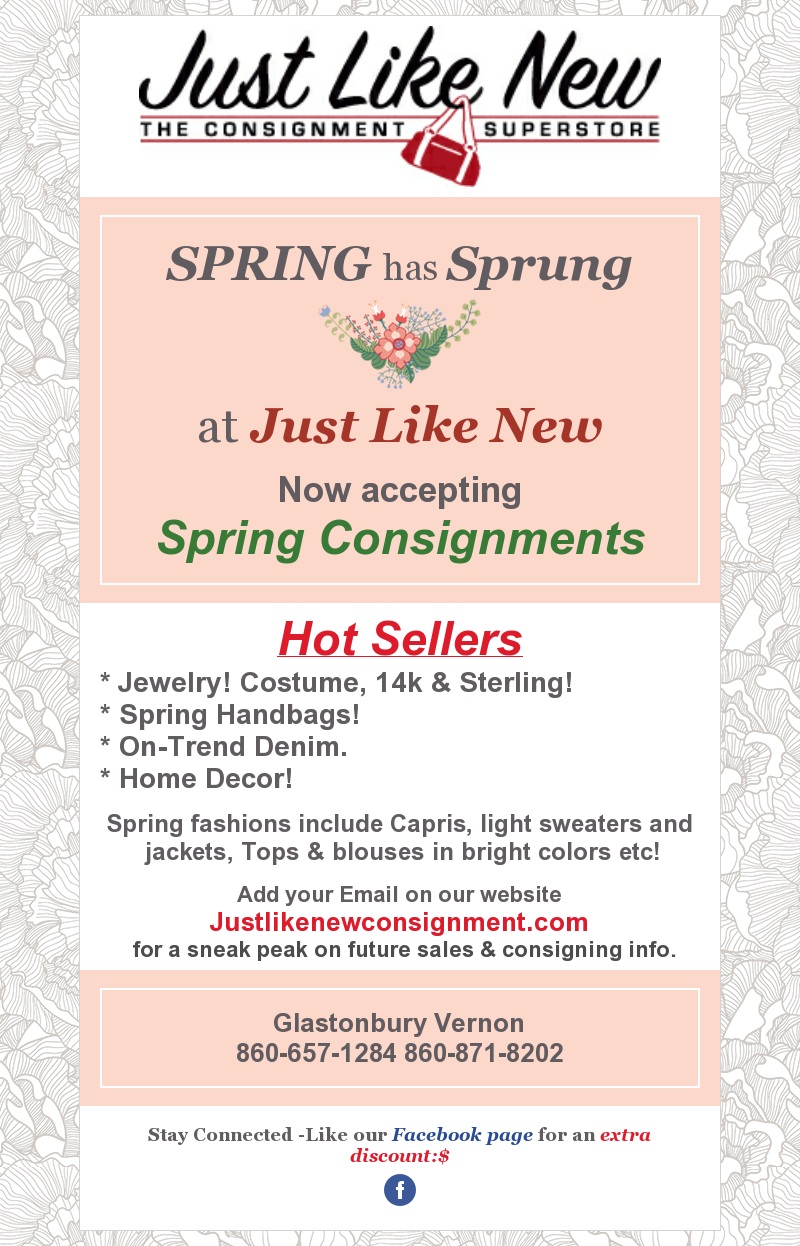 Just Like New Consignment Superstore Glastonbury & Vernon, CT