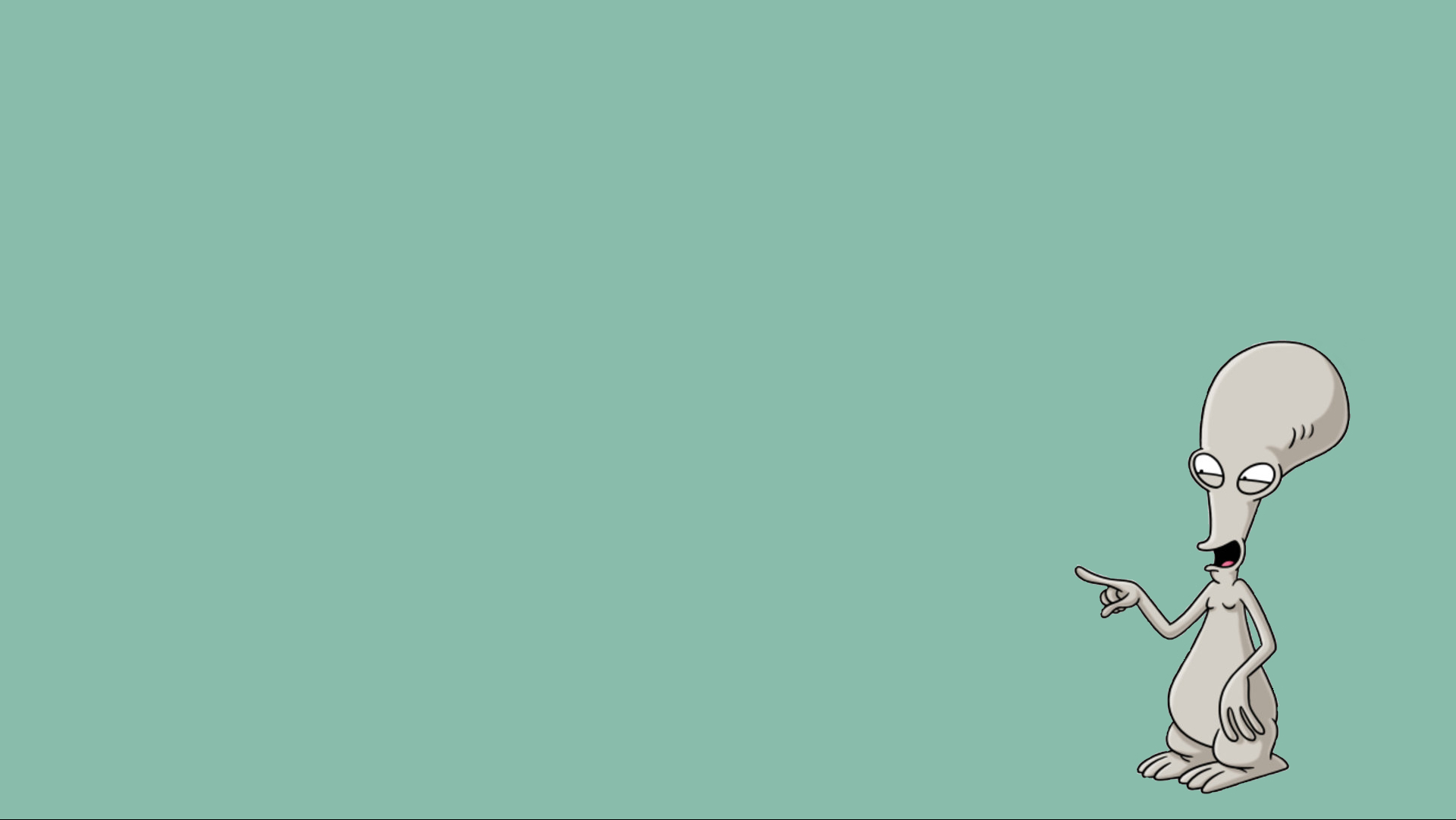 In American Dad , Roger is an alien voiced by Seth MacFarlane. What