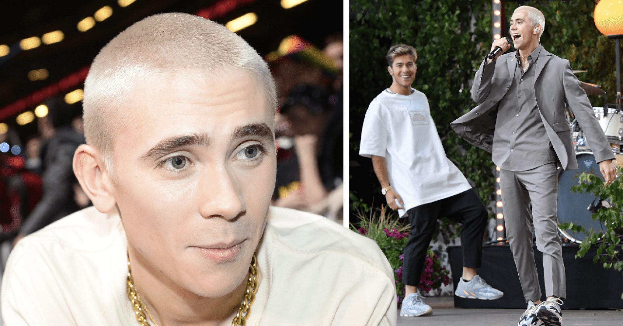 Felix Sandman erkänner sprickan med Benjamin Ingrosso Hänt