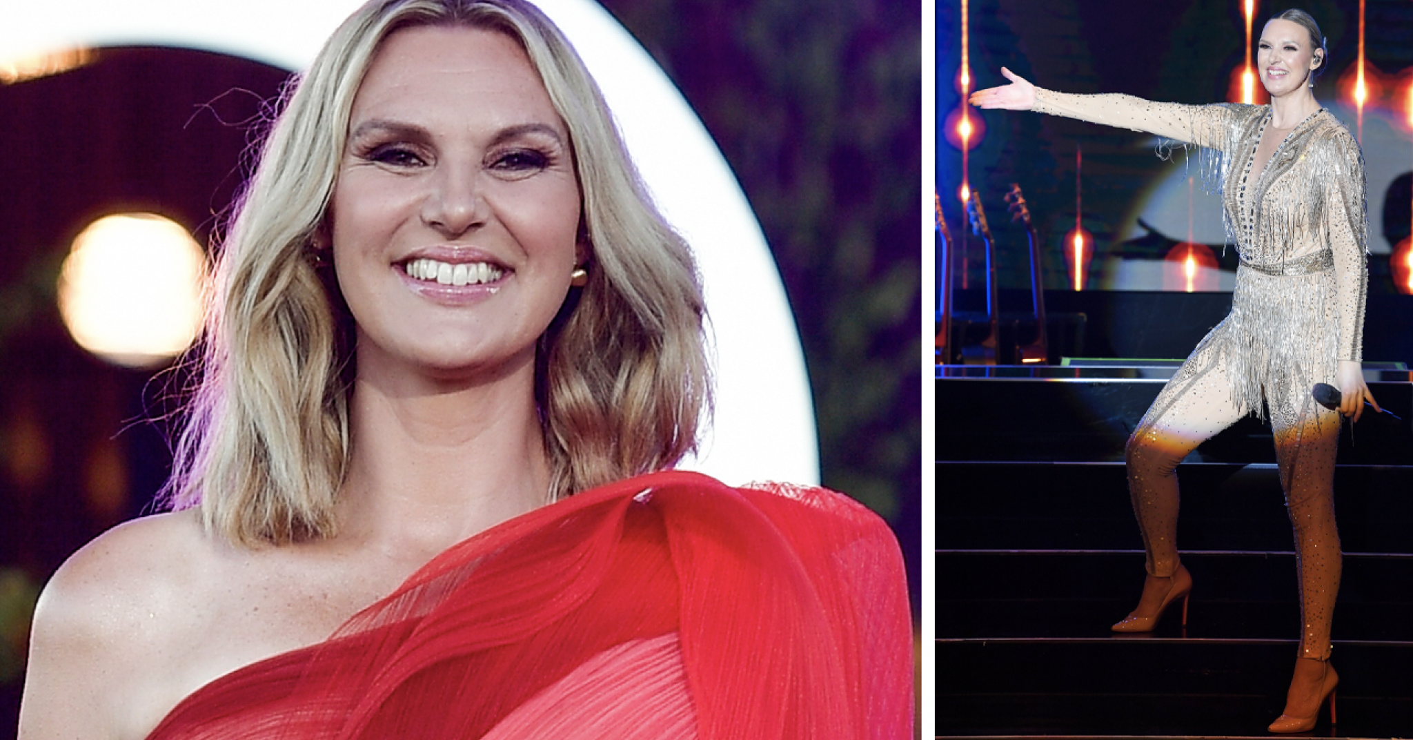 Så lång är artisten Sanna Nielsen Hänt