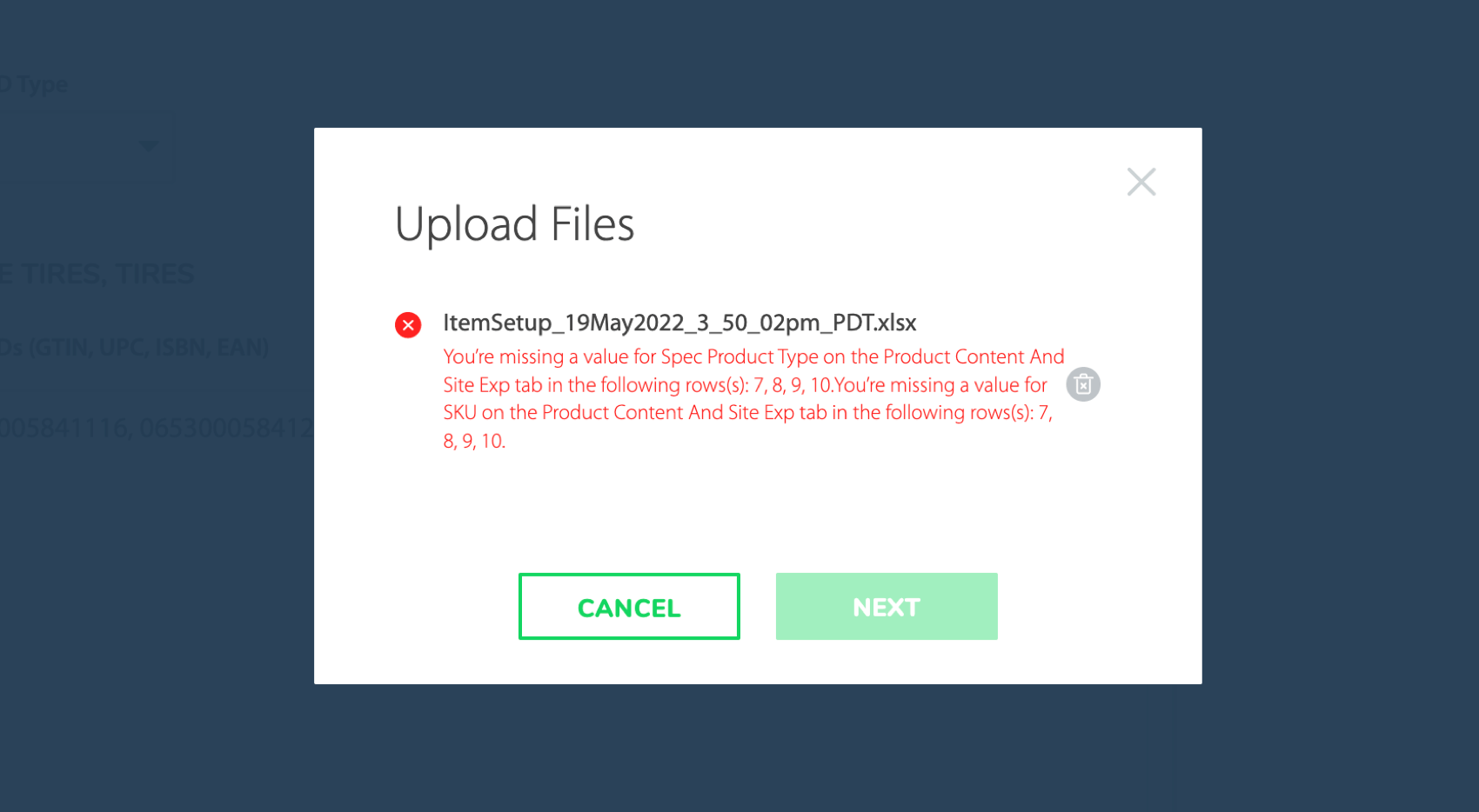 HelpDocs Error Validations and Frequent Errors