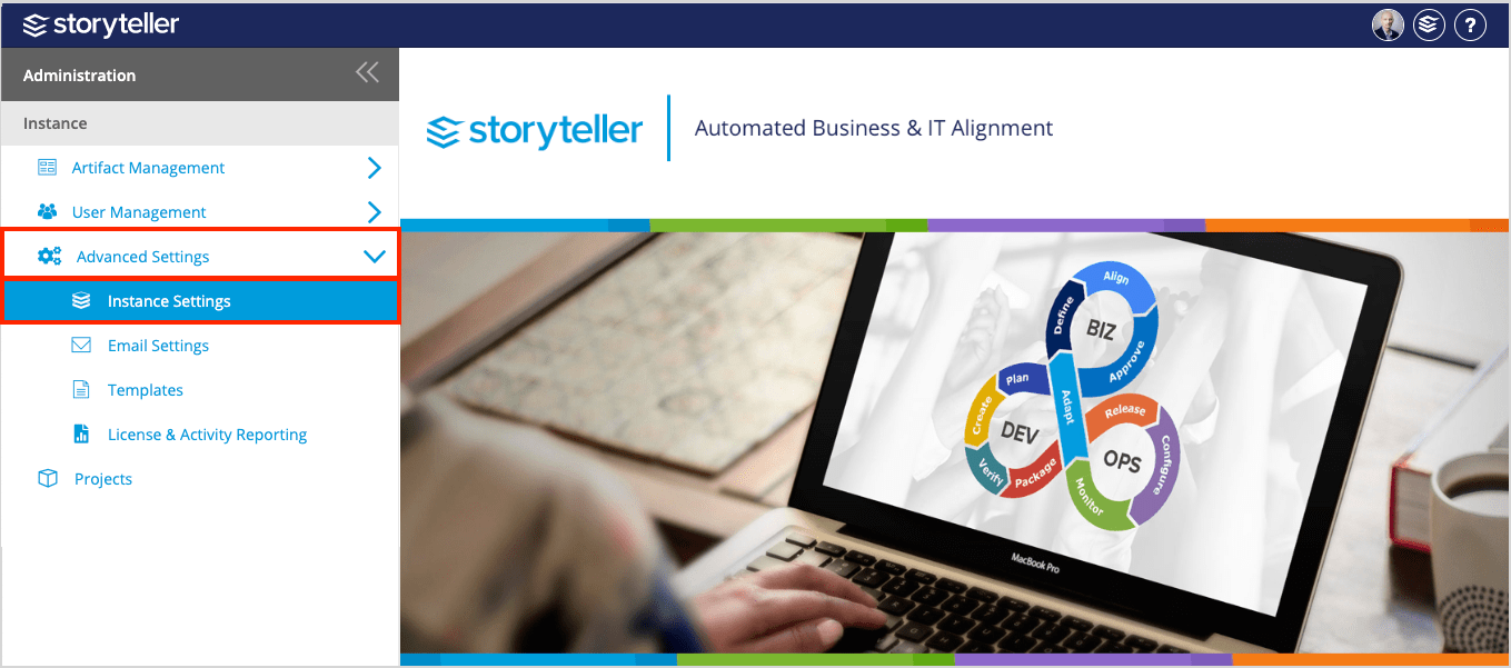 Define Access and Logging In Settings Blueprint Online Help