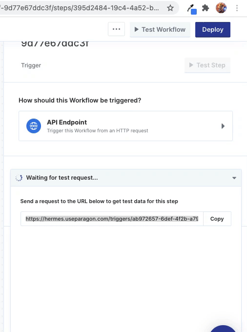 Paragon trigger Landbot Help