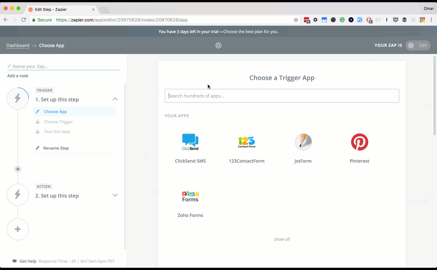 Formstack Integration ClickSend Help Docs