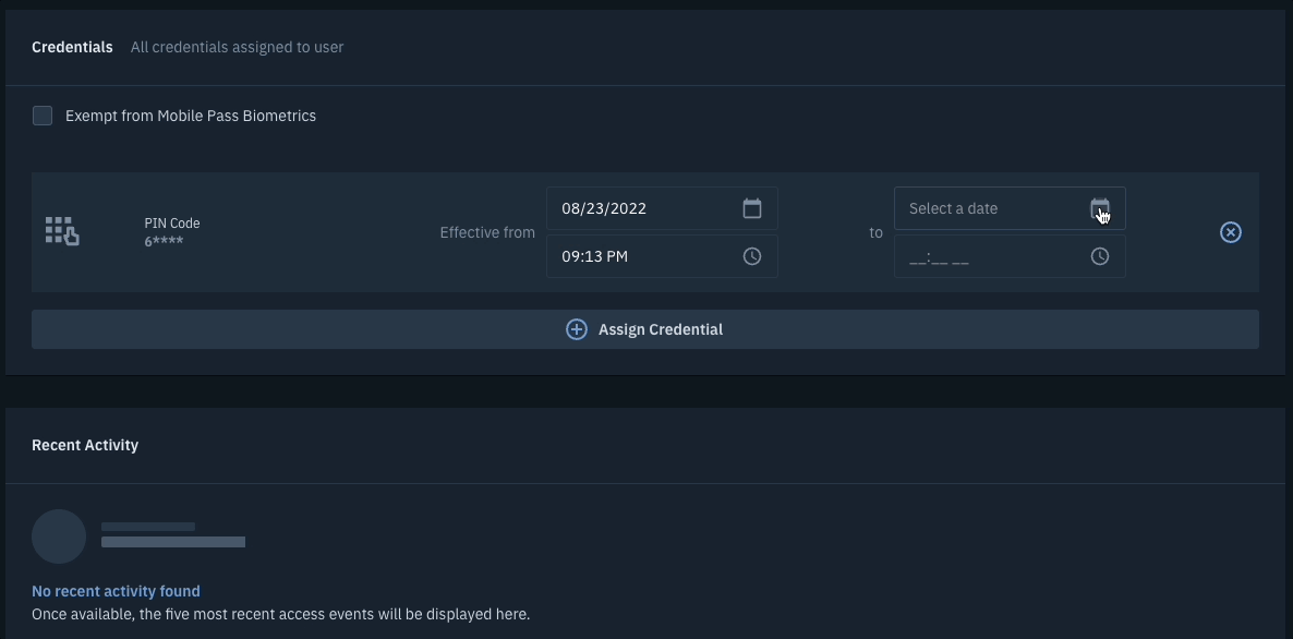 Issuing a PIN Code to a User Brivo Help & Support