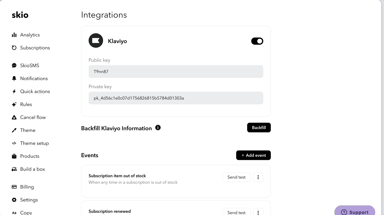 Upgrading to the New Klaviyo Integration Skio HelpDocs