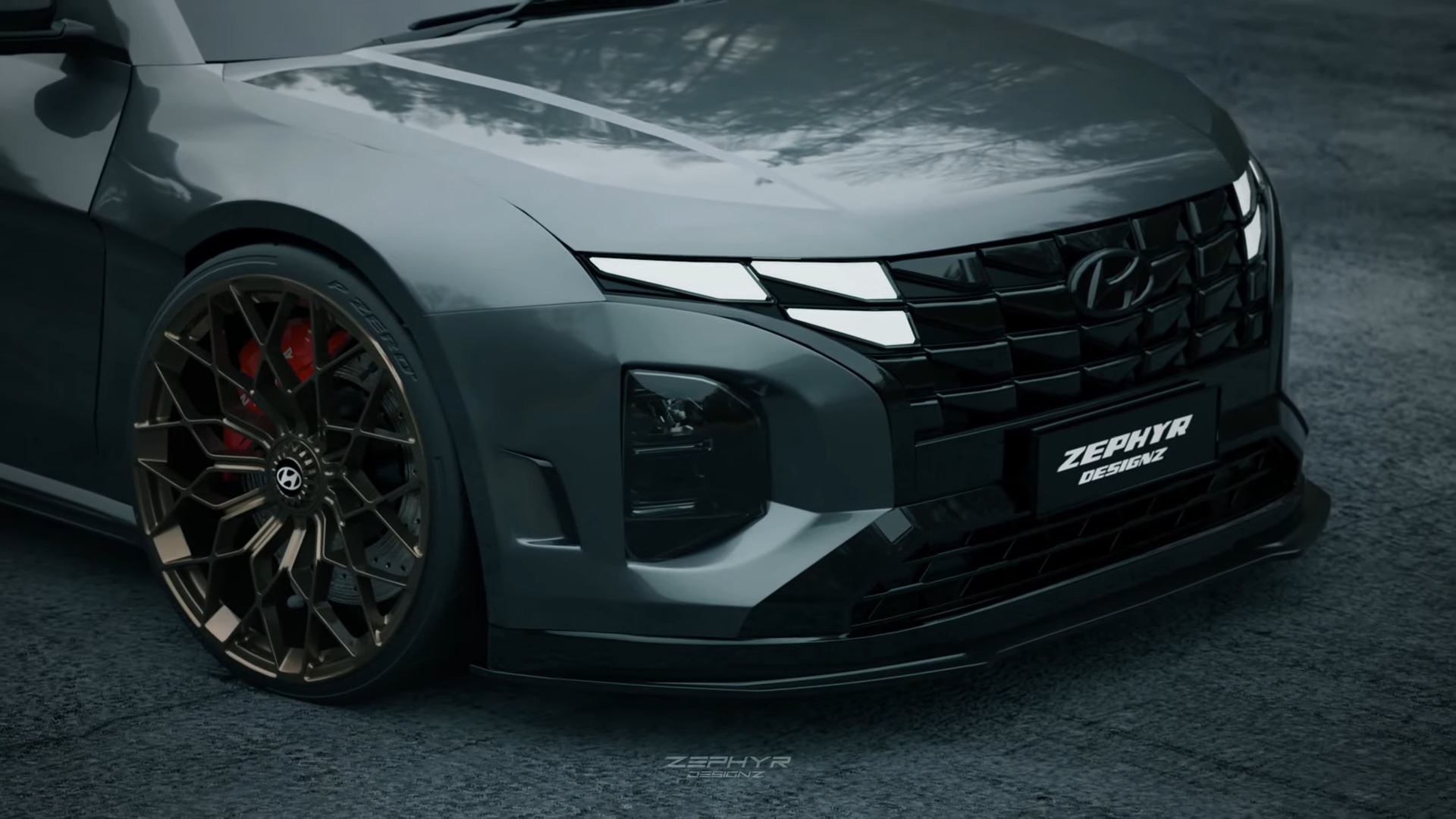 Hyundai Creta 2023 Custom Wide Body Kit by Zephyr Buy with delivery