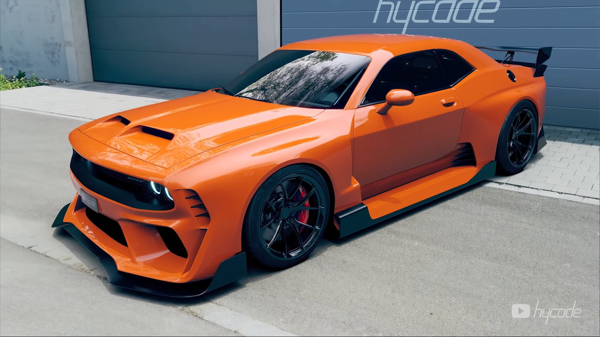 Dodge Challenger Demon Custom Wide Body Kit by Hycade Buy with delivery