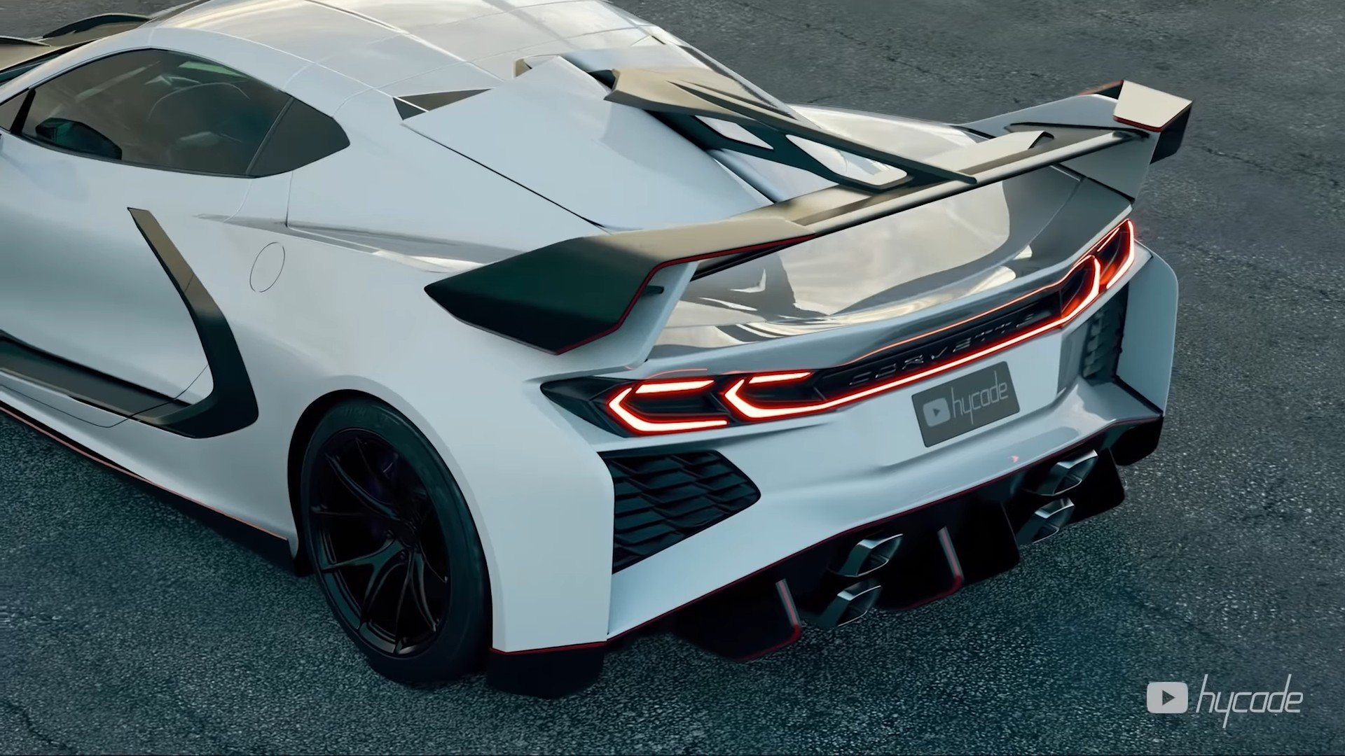 Chevrolet Corvette C8 Custom Wide Body Kit by Hycade Buy with delivery