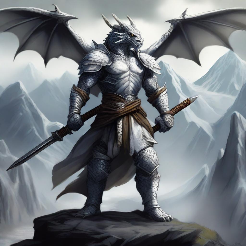 Unleash Fury Dragonborn Warrior