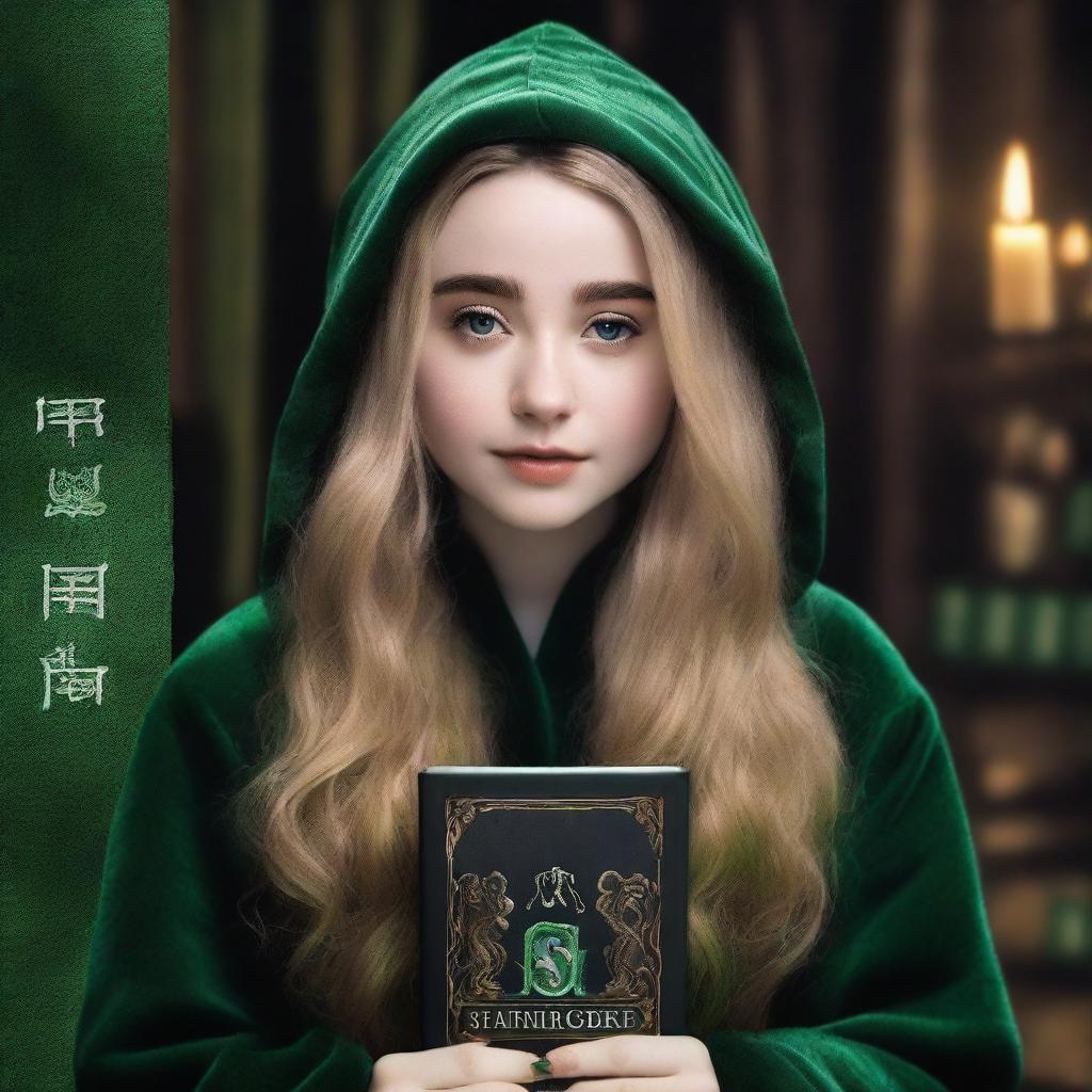 Sabrina Carpenter in Slytherin Robe, Magic Unbound