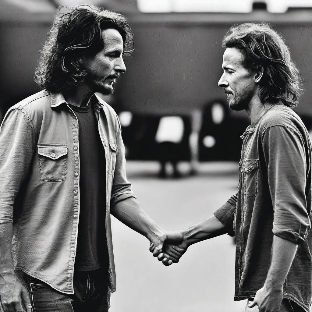 Iconic Bond Chris Cornell & Eddie Vedder