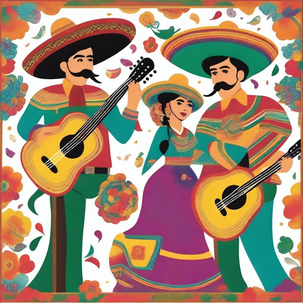 Vibrant Fiesta Celebrate Mexican Culture