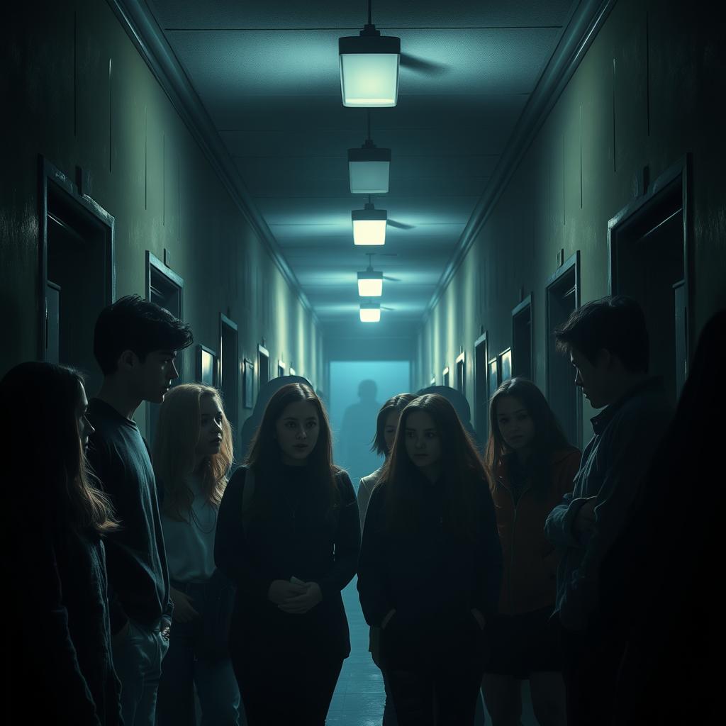 Unmask the Truth Chilling Horror Scene
