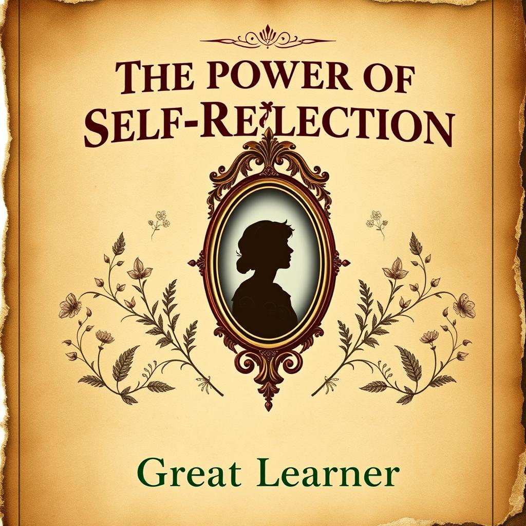 The Power of SelfReflection Vintage Book Cover