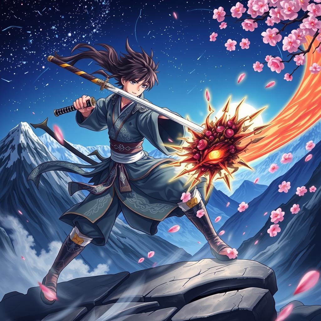 Unleash Your Inner Warrior Dynamic Demon Slayer Scene