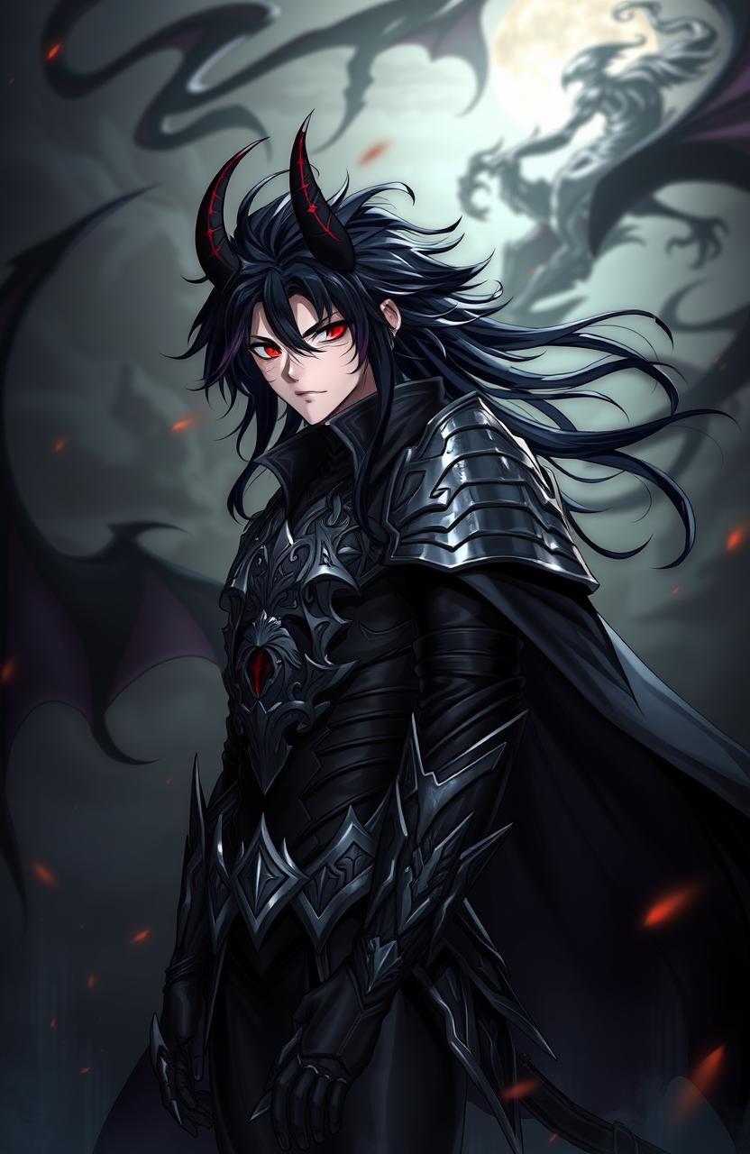 Unleash Your Imagination Demonic Anime Hero