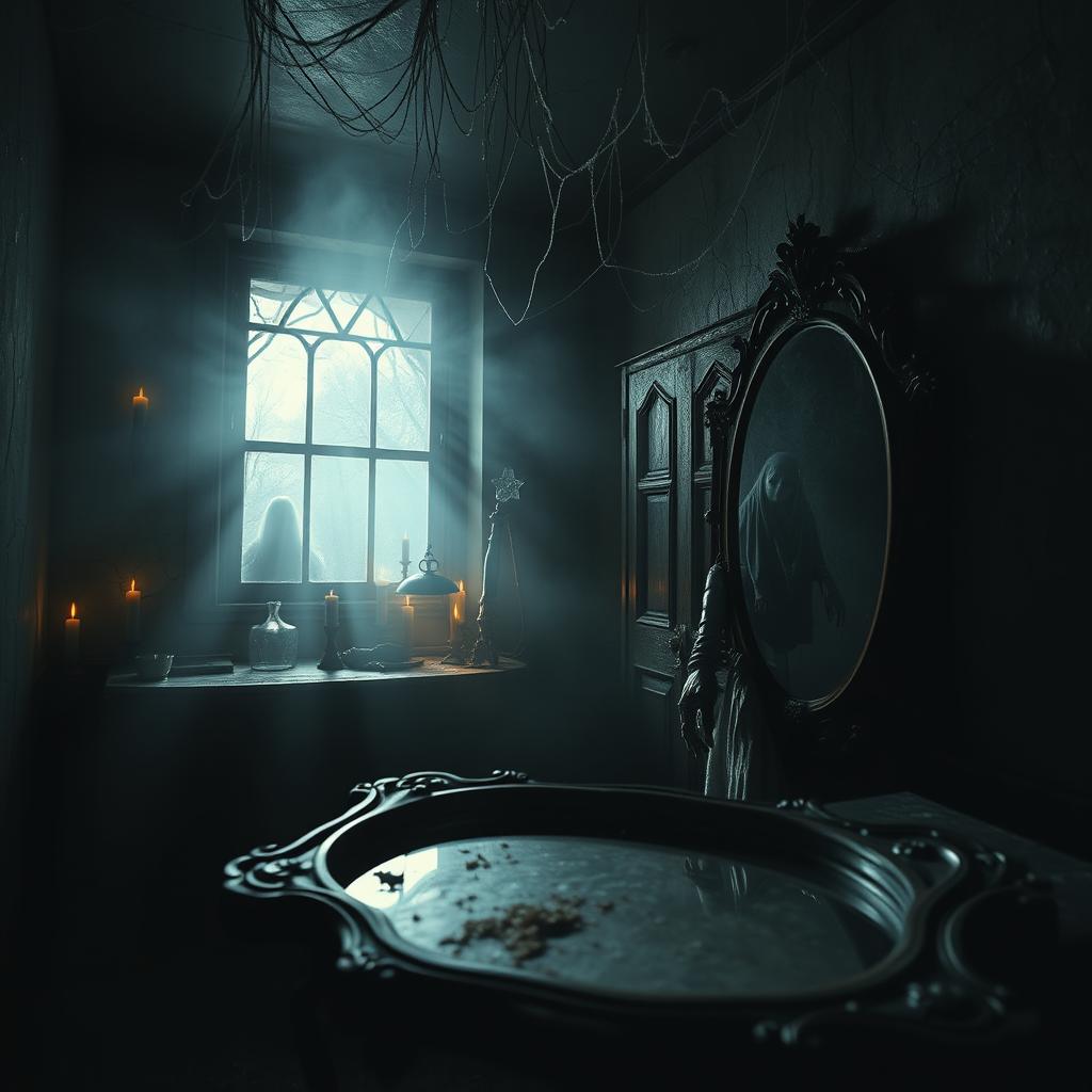 Step Into the Darkness Abandoned Horror House Scene