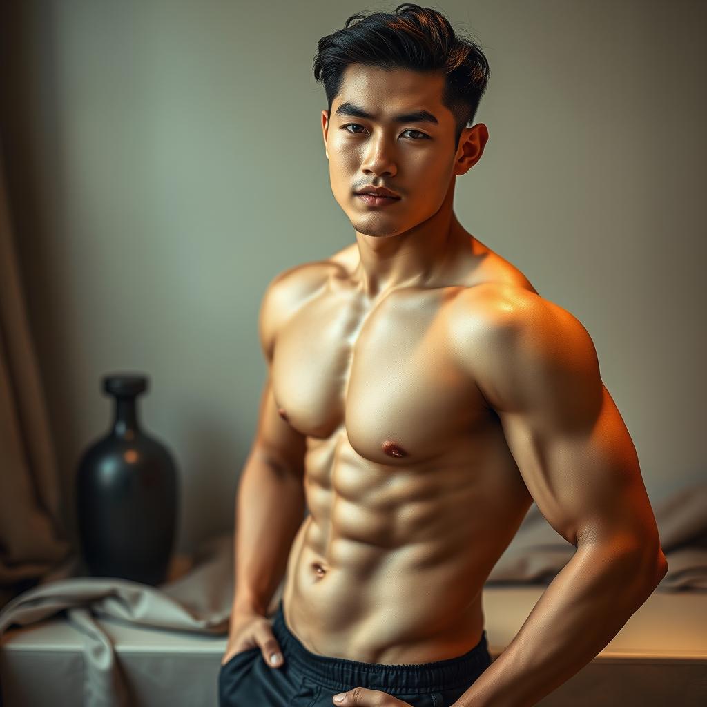 Unleash Your Charisma: Confident Asian Man