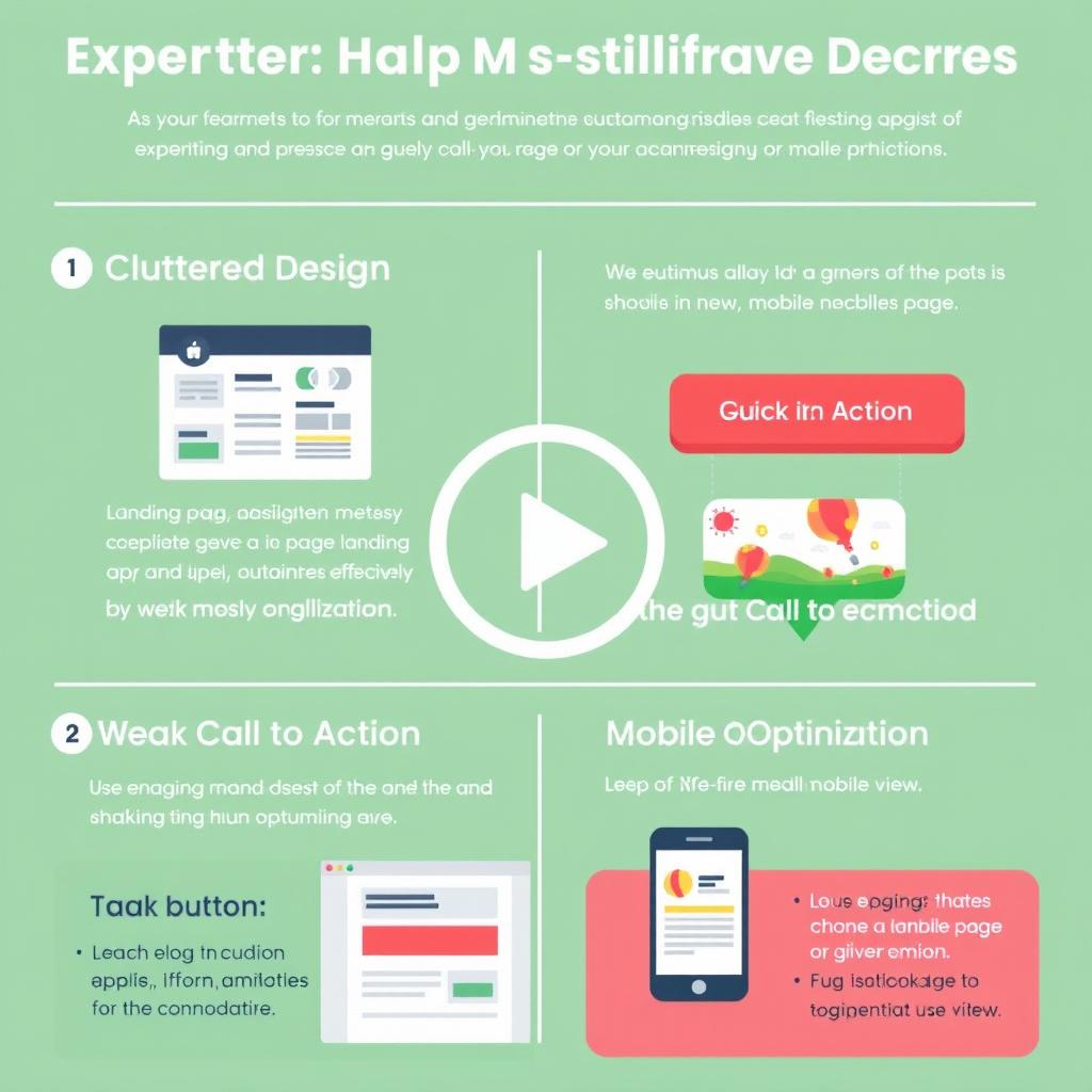 Top Landing Page Design Mistakes & Quick Fixes