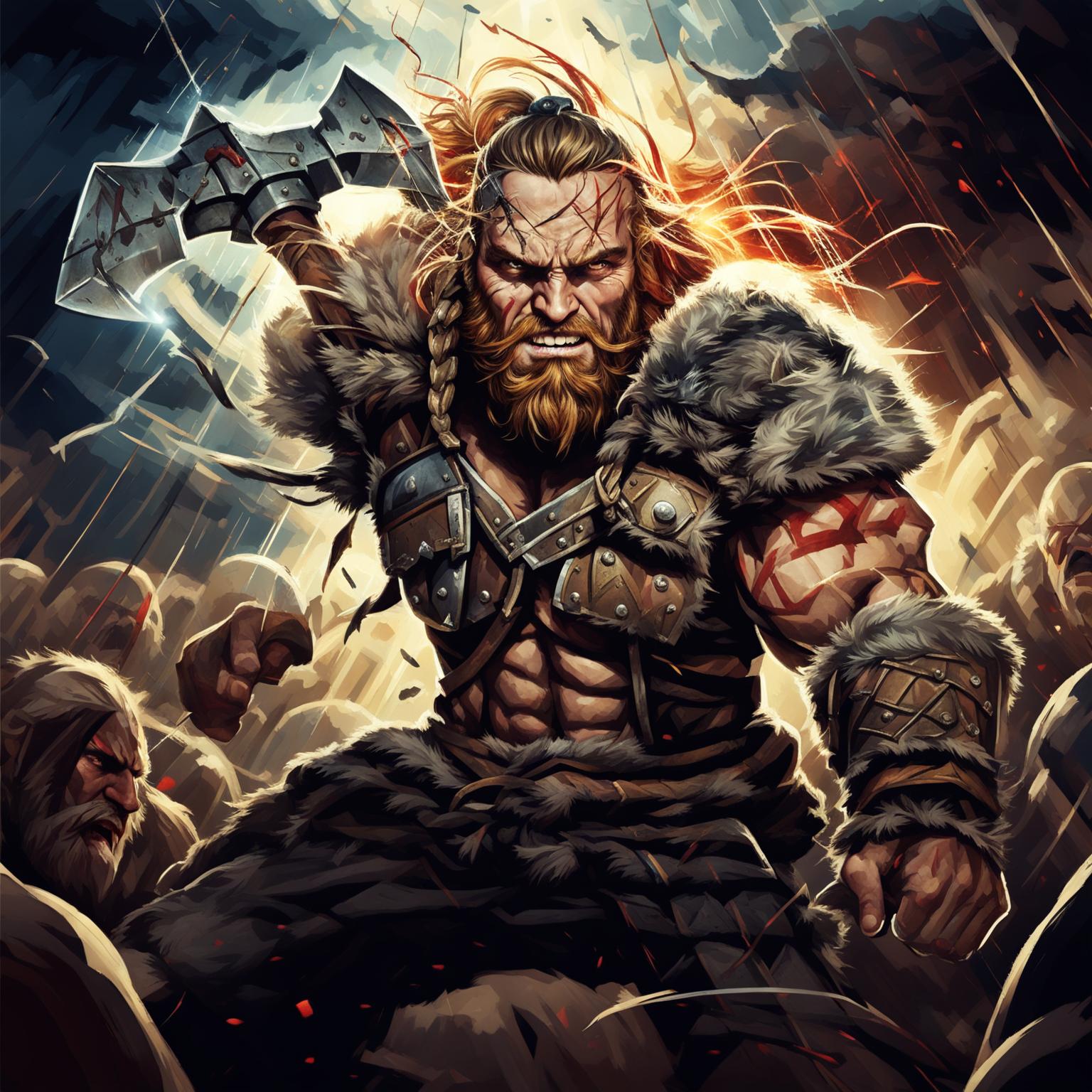 Unleash the Fury Vikings in Battle