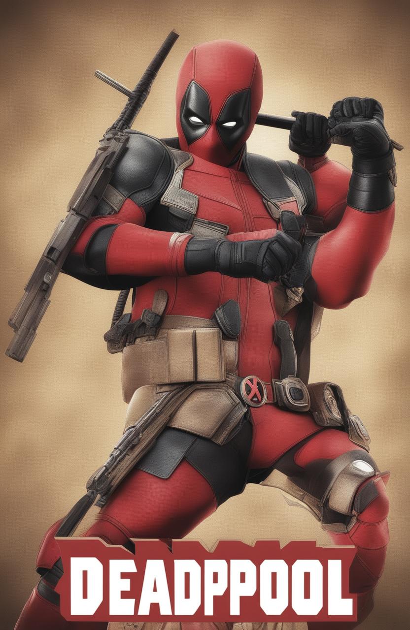 Deadpool In Vintage Marvel Legends Style