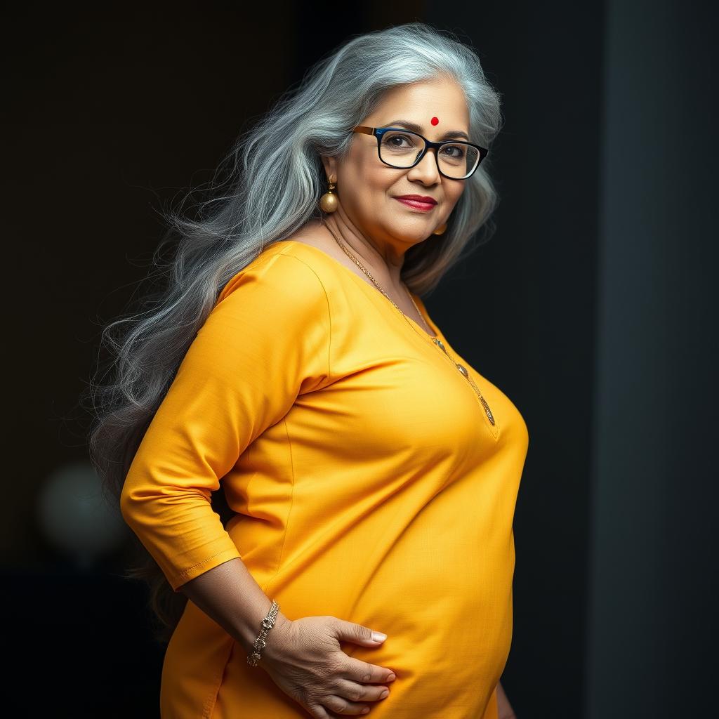 Celebrating Confidence and Sensuality: Stunning Portraits of Mature Indian Women