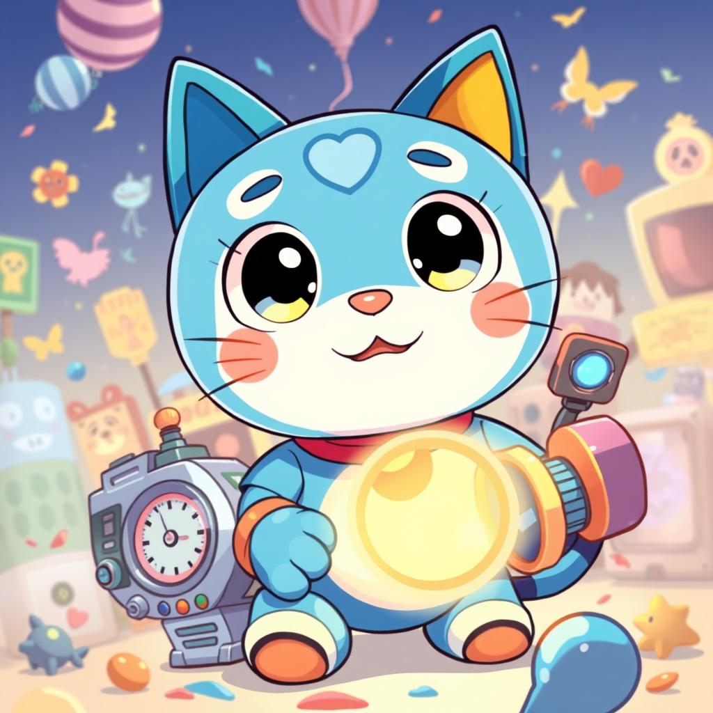 Meet Doreamon The Playful Robotic Cat