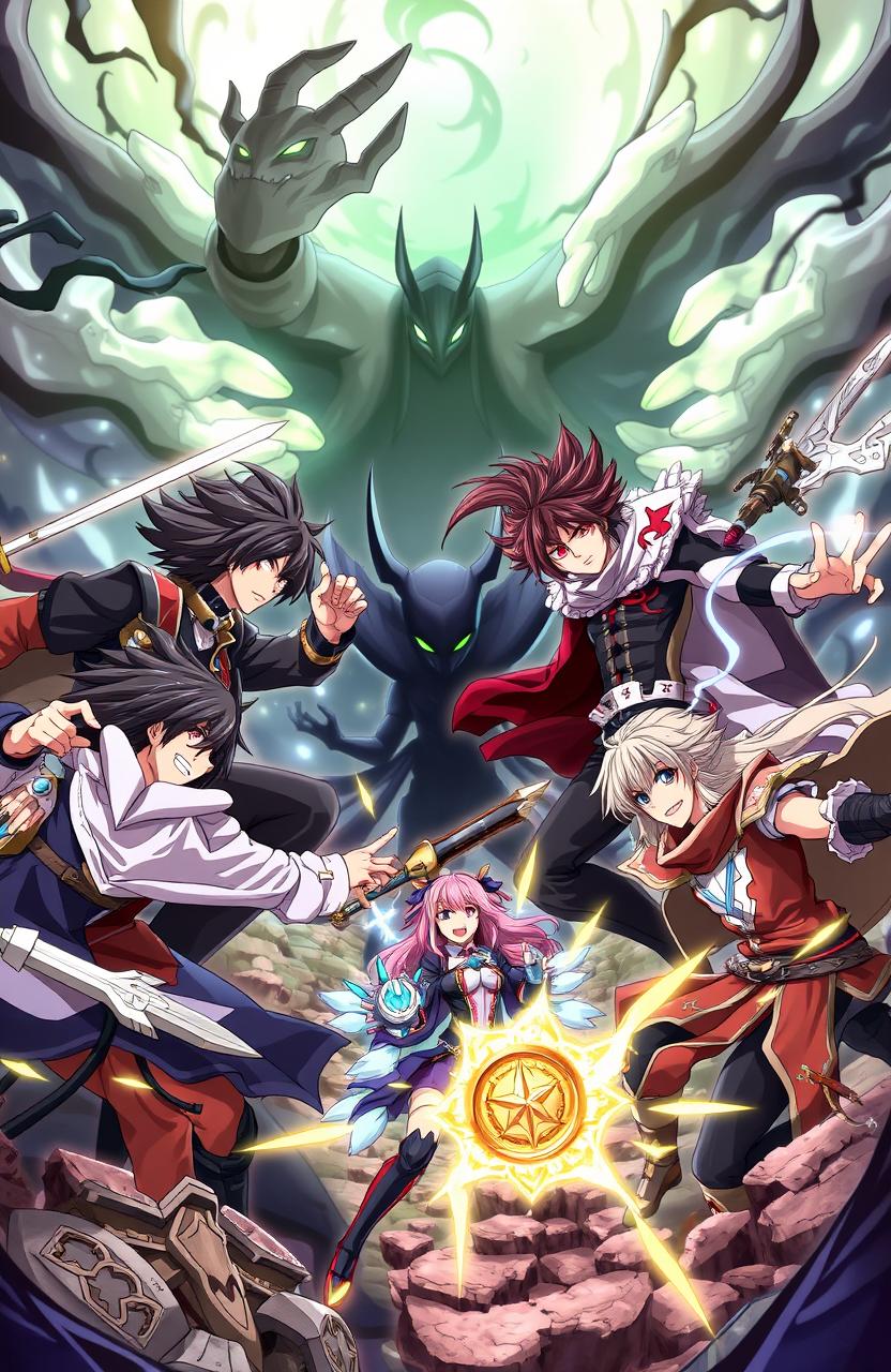 Epic Anime Showdown Heroes Vs Shadows