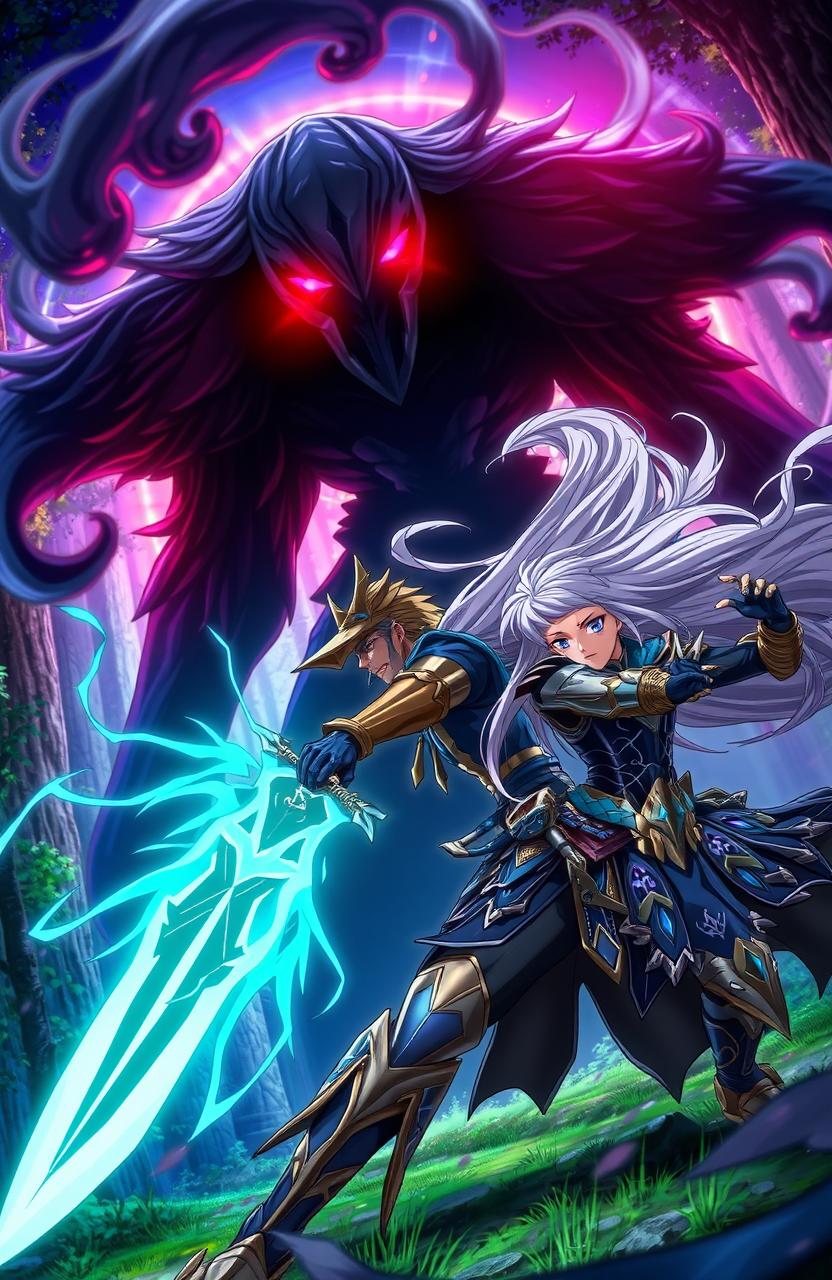 Epic Showdown Warriors vs. Shadow Creature