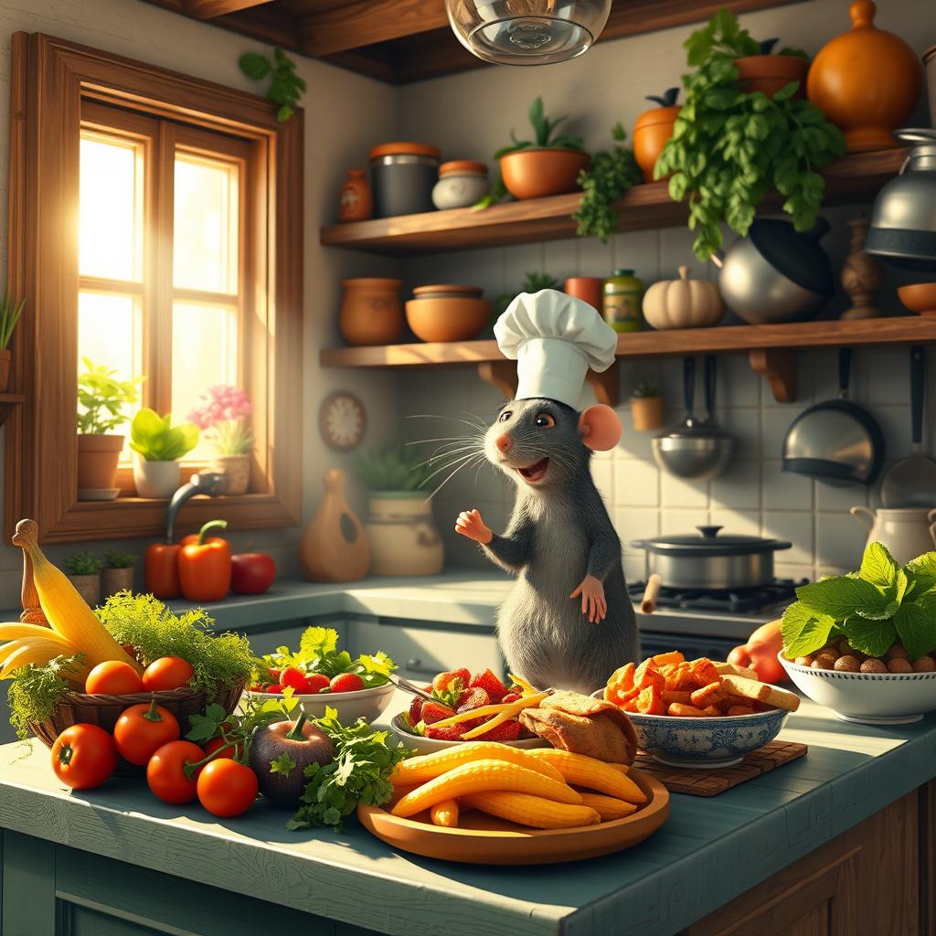 Culinary Delights A Parisian Kitchen Inspired by Ratatouille