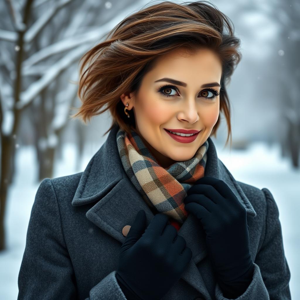 Timeless Elegance Modern Russian Beauty