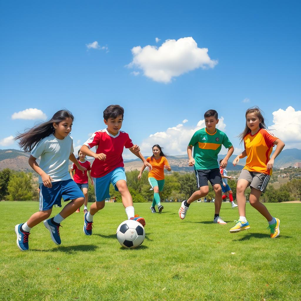 Energetic Teens: Celebrating Sports in Iran