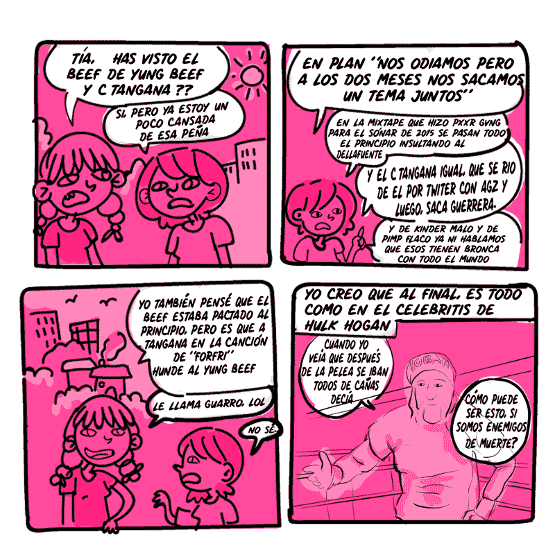 "Yo he venido de mi casa"... C. Tangana y Yung Beef, como