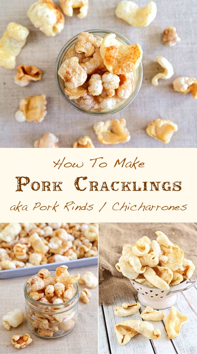dehydrated pork skins