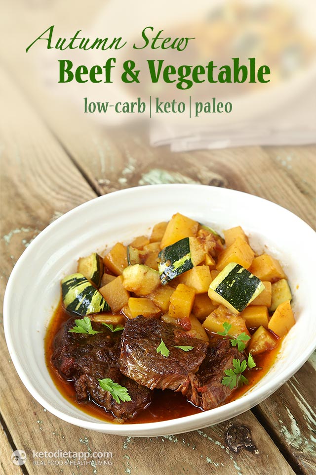 Autumn Beef & Vegetable Stew KetoDiet Blog