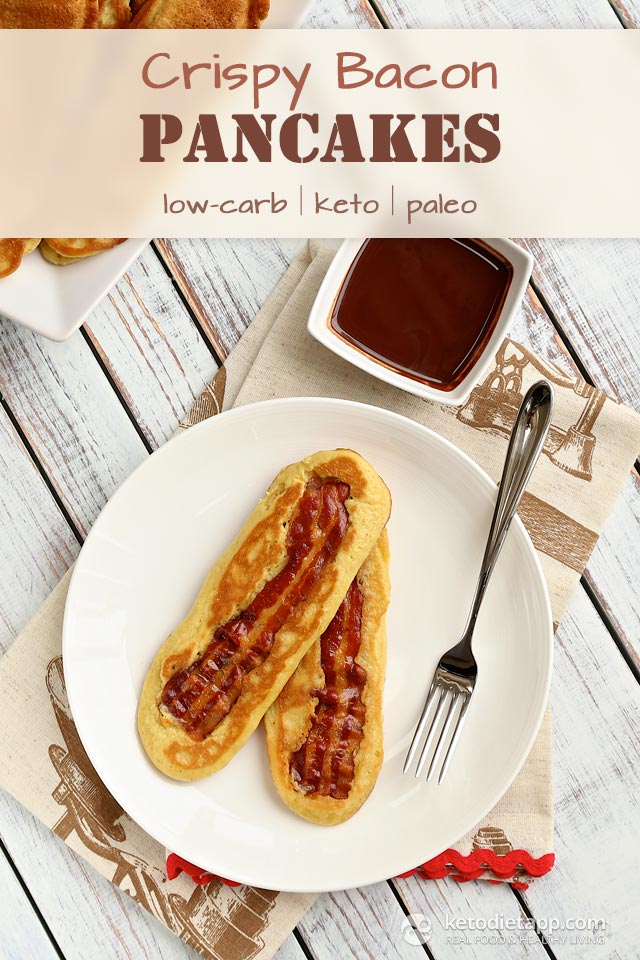 Keto Crispy Bacon Pancakes KetoDiet Blog
